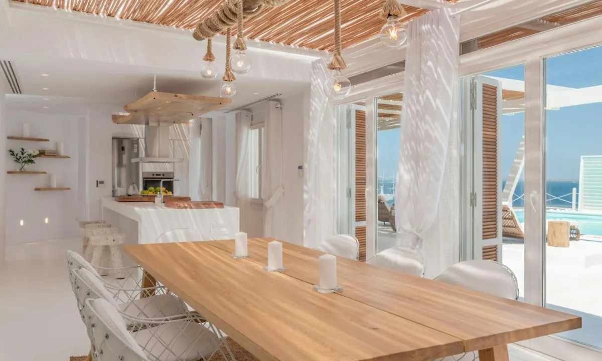 Luxury Ocean View Villa Mykonos Town Centre 0*,
