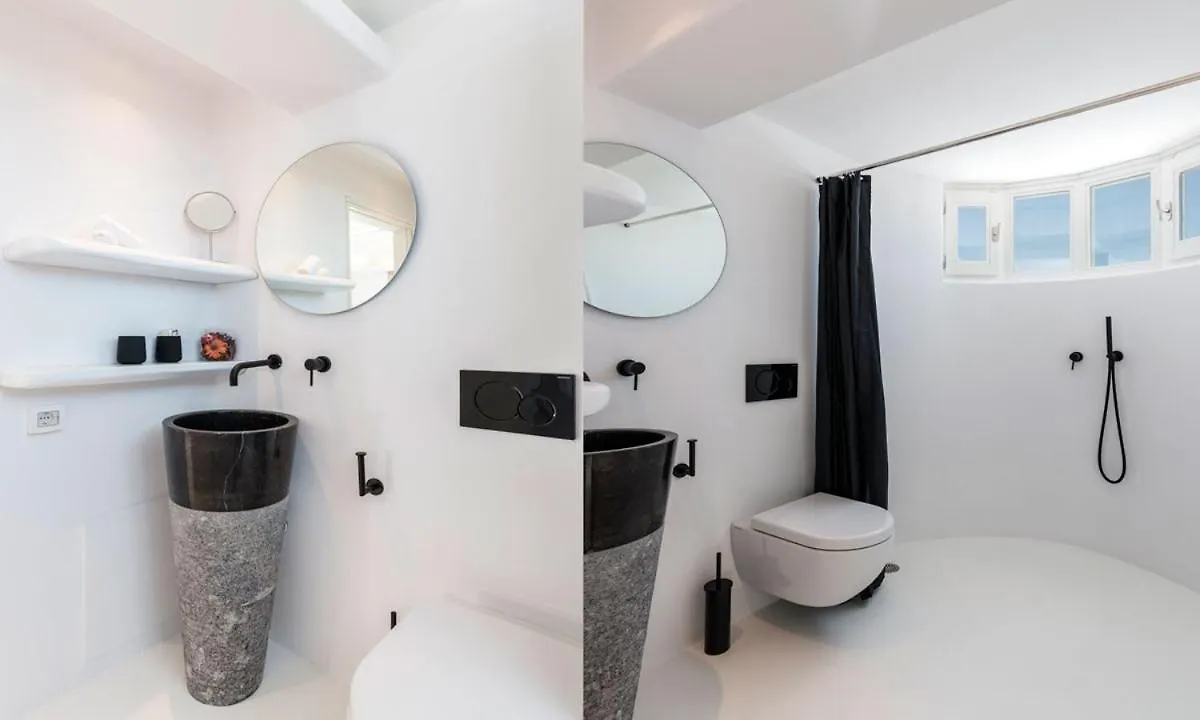 Luxury Ocean View Villa Mykonos Town Centre Yunanistan