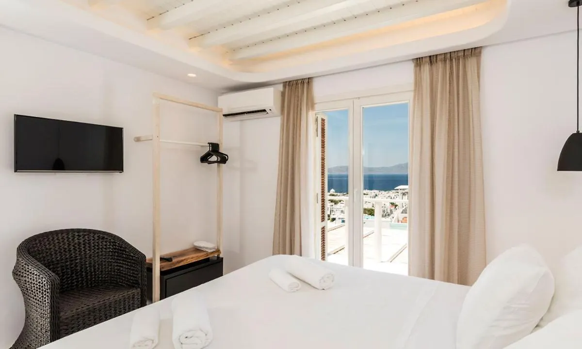Luxury Ocean View Villa Mykonos Town Centre